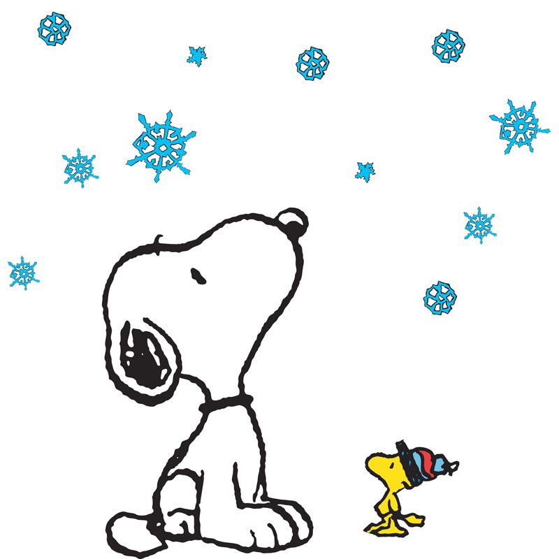 Clip Arts Related To : snoopy winter. 