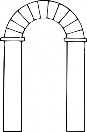 Clip art arch 