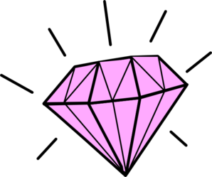 Purple diamond clip art free clipart image 