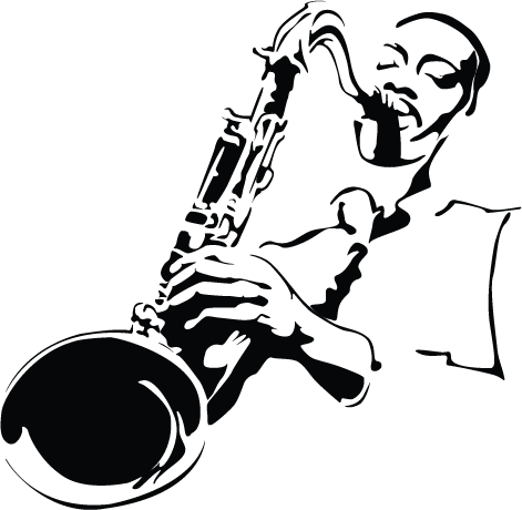 Jazz Player Clipart 