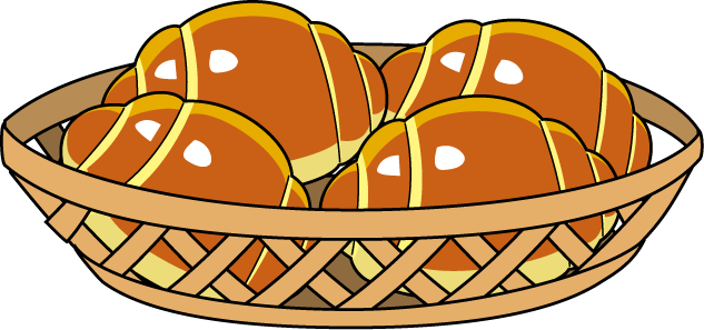 Bread roll clipart 