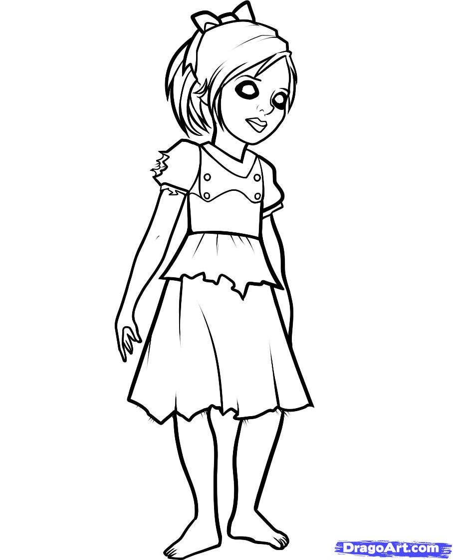bioshock little sister drawing - Clip Art Library