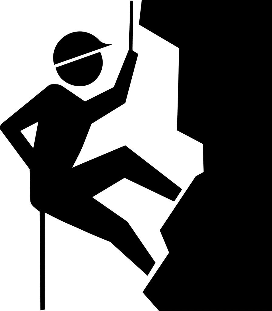 Rock Climbing Clipart 