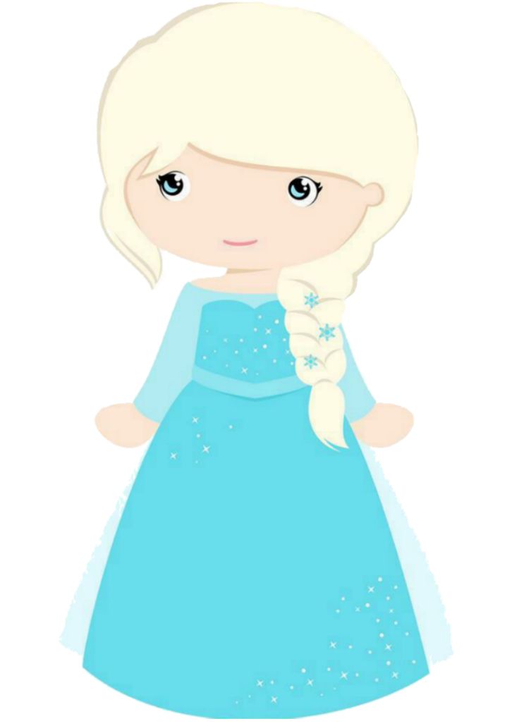 Elsa Frozen Cute Clipart 