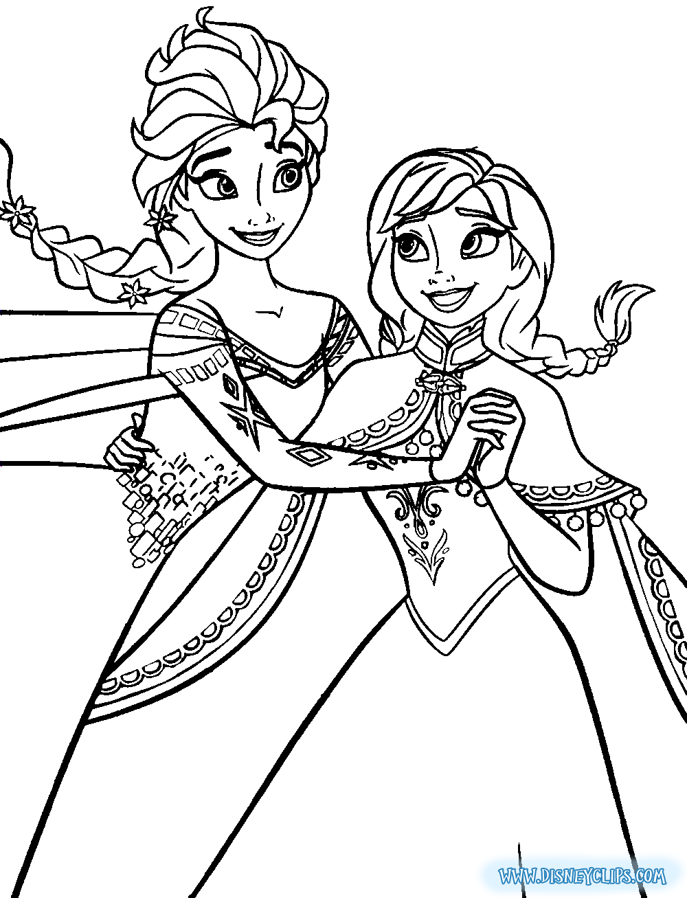 Frozen clipart to print 
