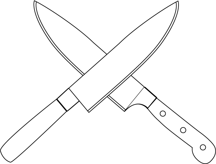 Chef Knife Clipart 