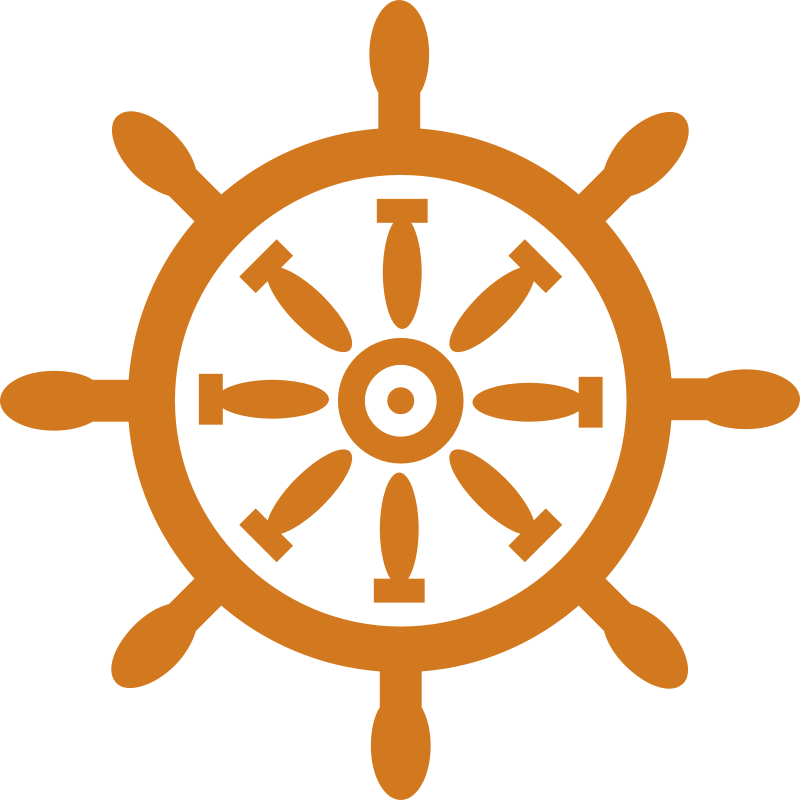 Nautical Wheel Clipart 