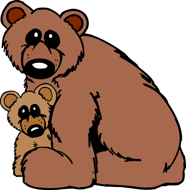 bear and cub clipart Clip Art Library