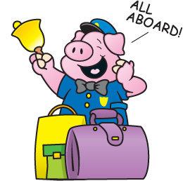 Train Conductor Free Clipart 