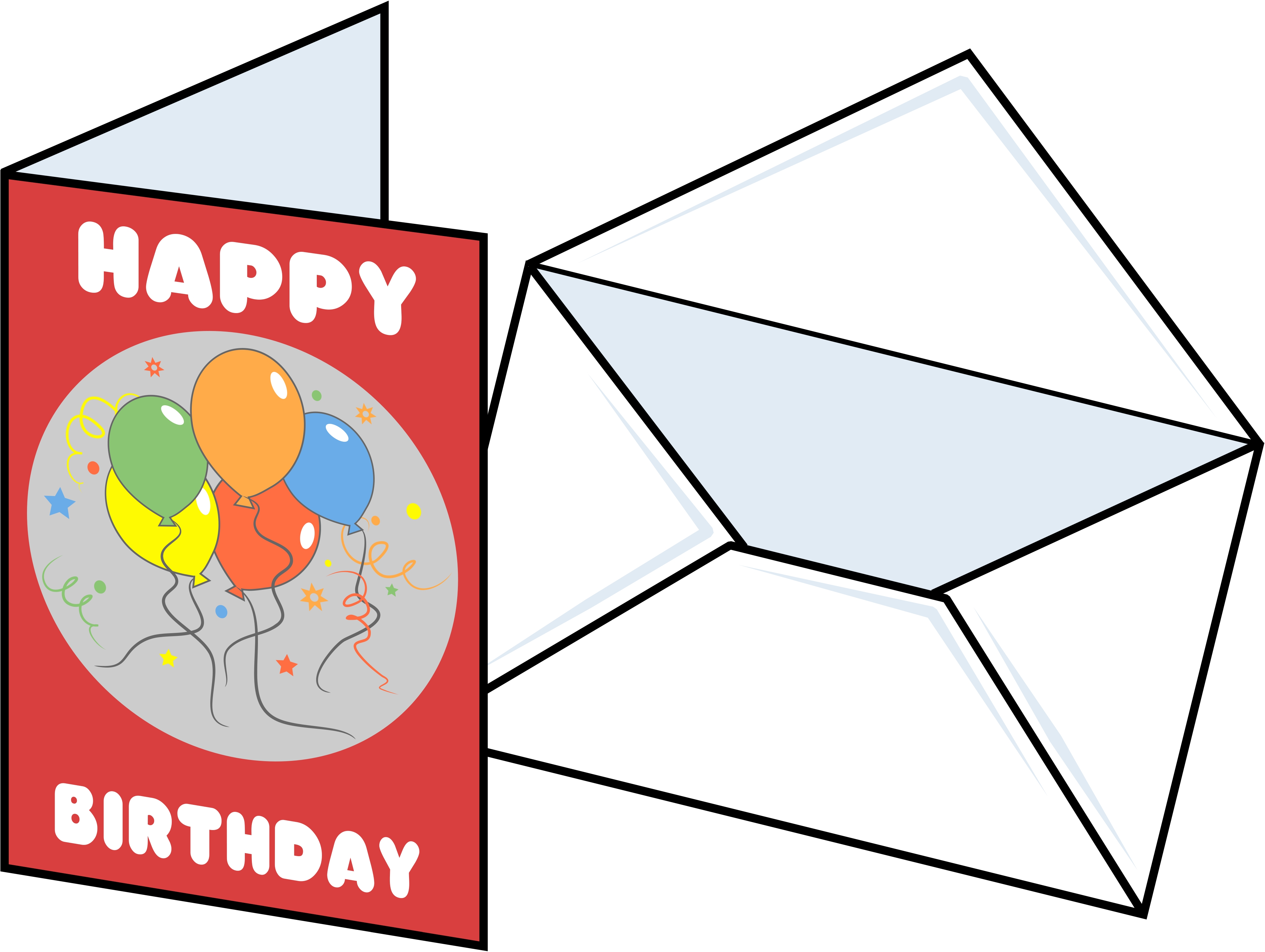 clipart of birthday greetings