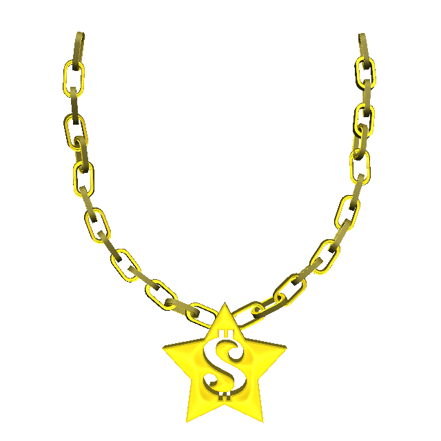 3D Thug Life Chain PNG Image 
