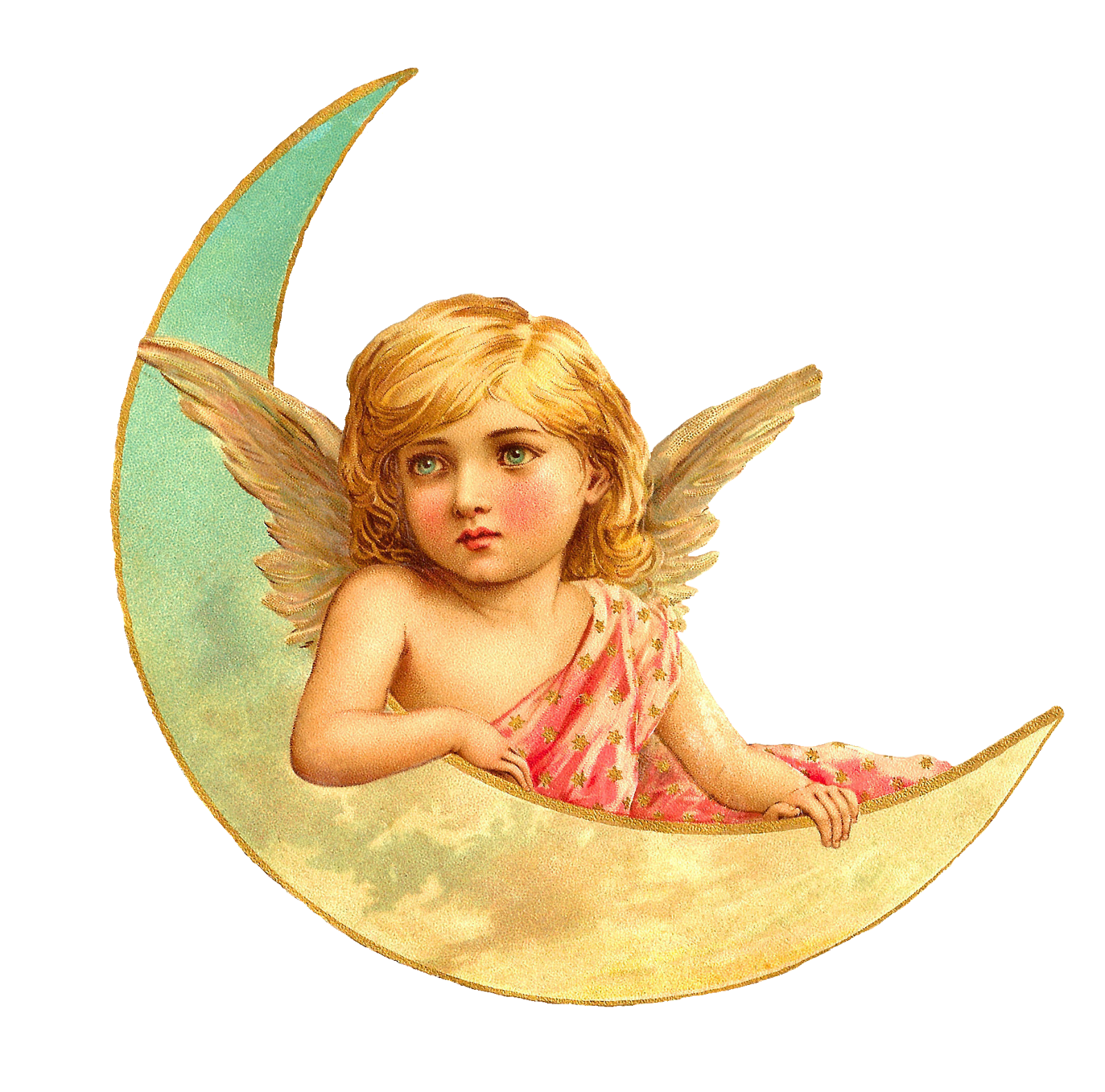 Angelss Vintage Free Clipart 