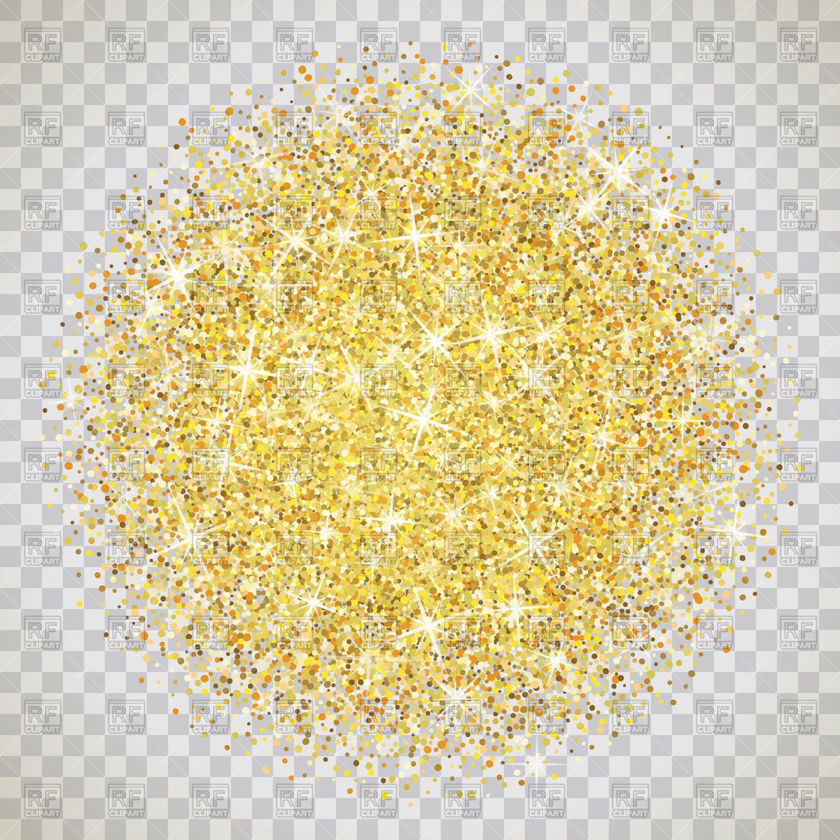 gold sparkle clip art