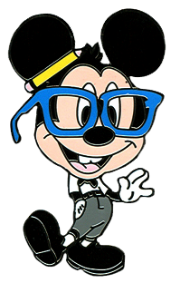 Mickey mouse nerd clipart transparent background 