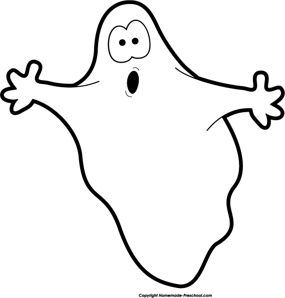 Ghost Shadow Clipart 