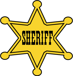 Sheriff clipart free 