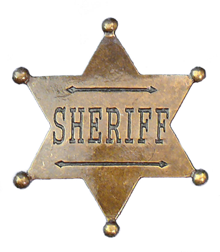sheriff star clip art 