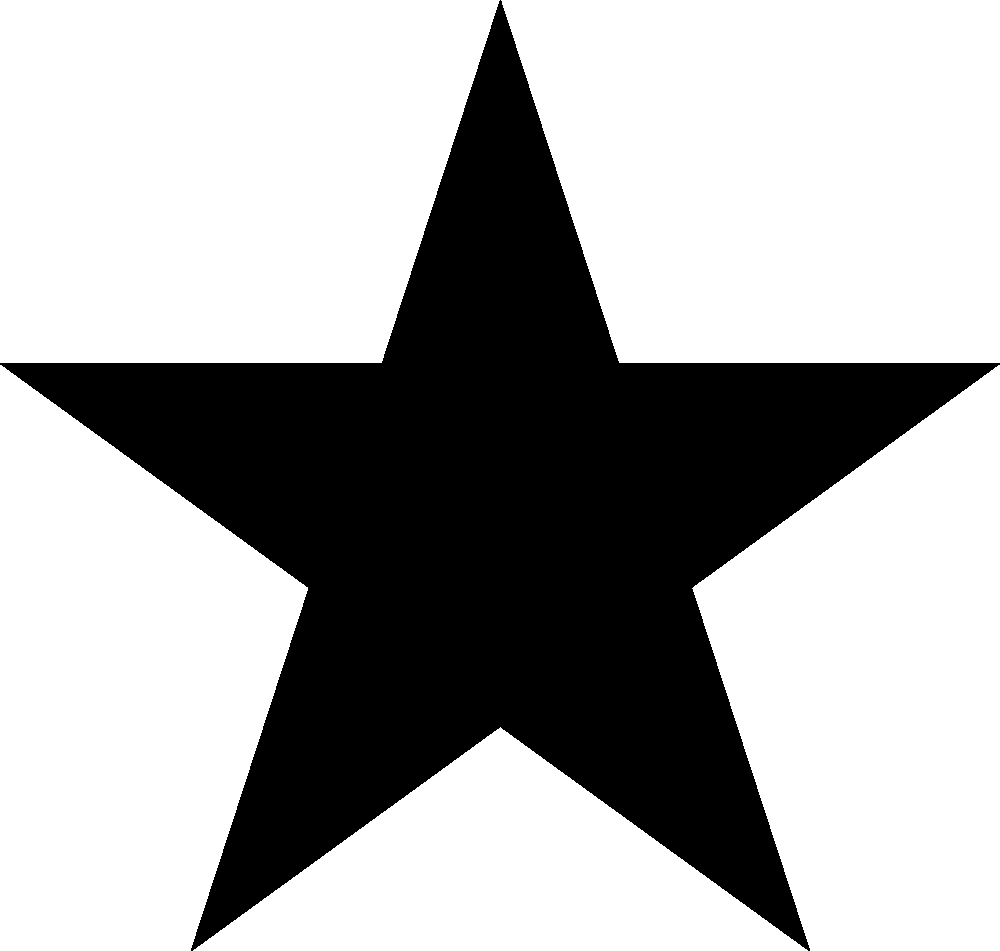 Free Black Star Transparent, Download Free Black Star Transparent png