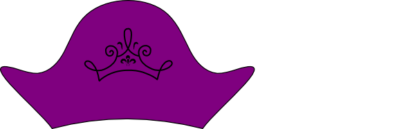Purple Pirate Hat 