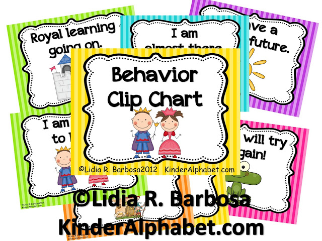 Library Behavior Chart