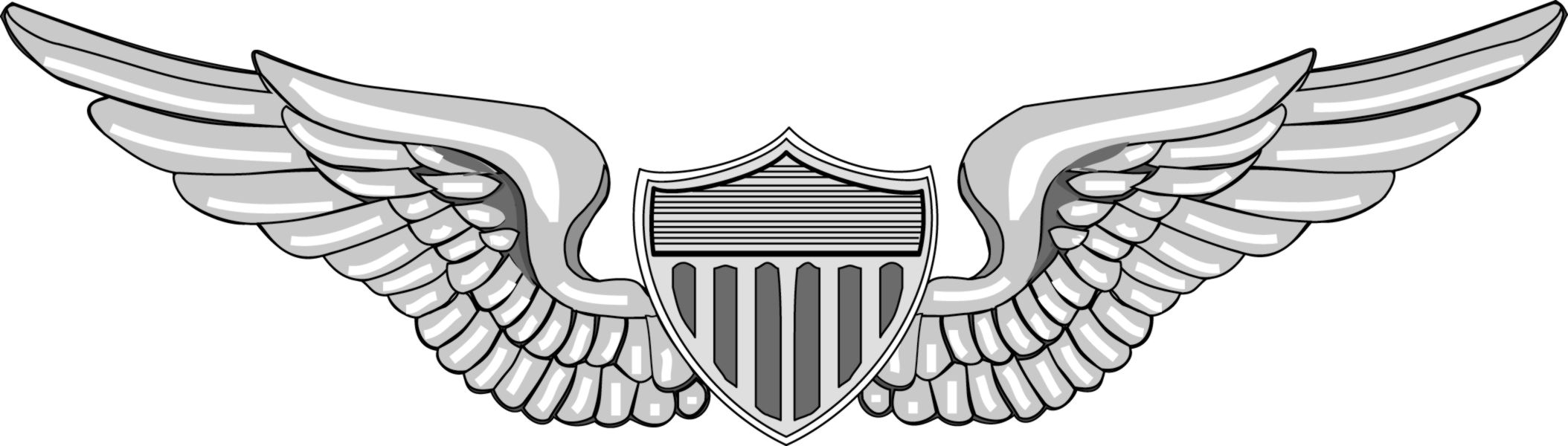 Featured image of post Aviator Pilot Wings Clipart Army master aviator wings clip art us armyuniforms and