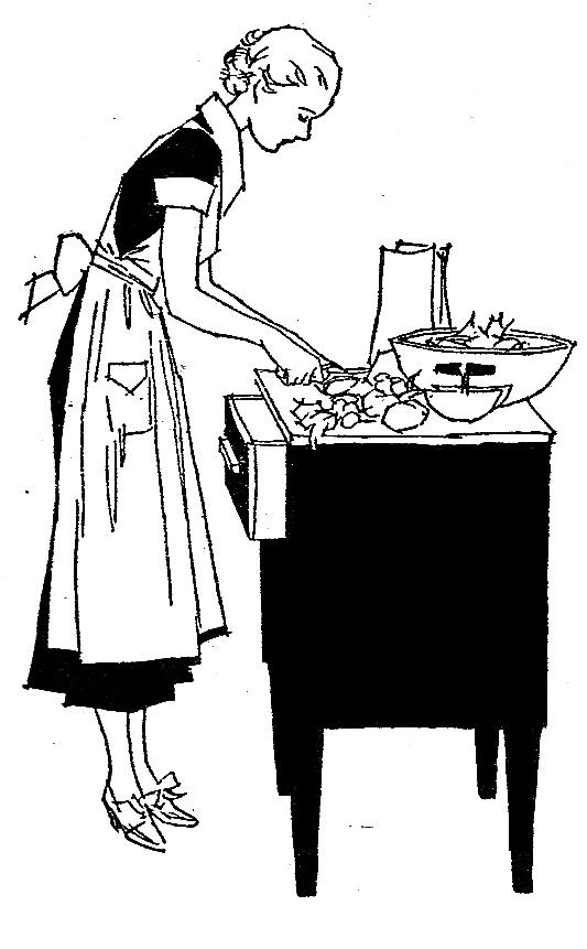 Jennuine by Rook No. 17*: FREE Vintage Cooking  Baking Clipart 