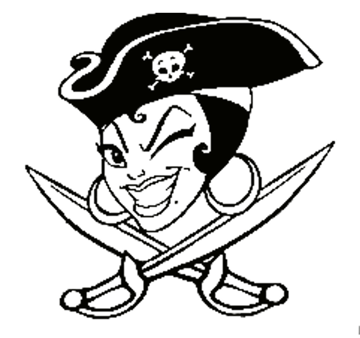 pirate plain clip art