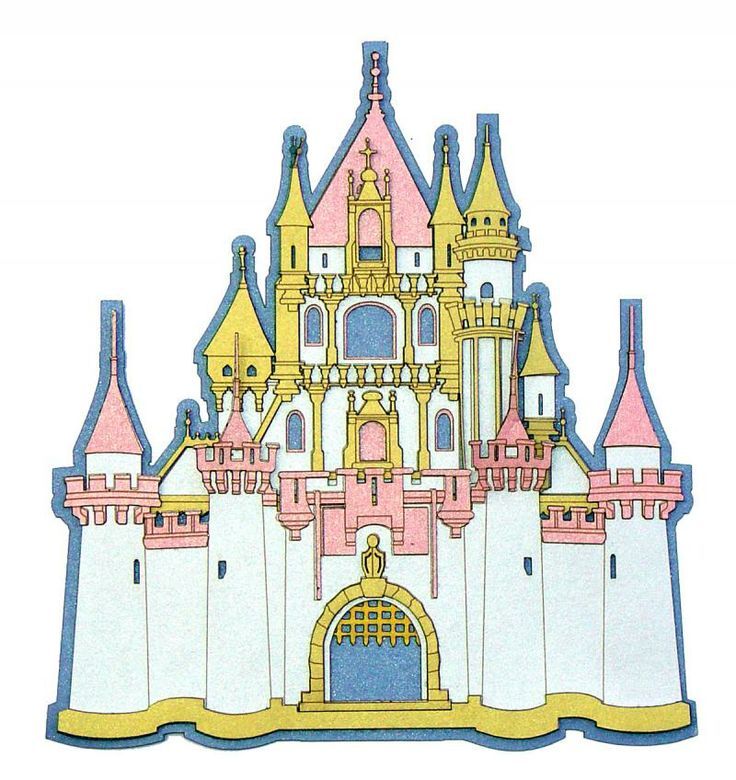 Disney castle clipart image 