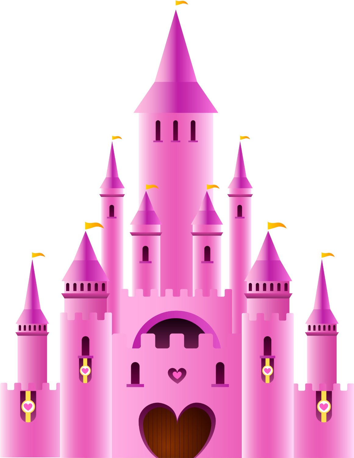 Free Clip art of Disney Castle Clipart Best Yellow Stone 