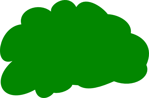 Green Bush Clipart 