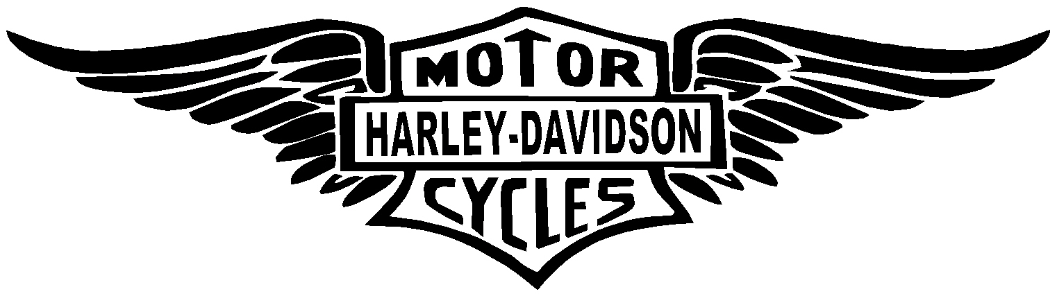 Harley davidson logo clipart 