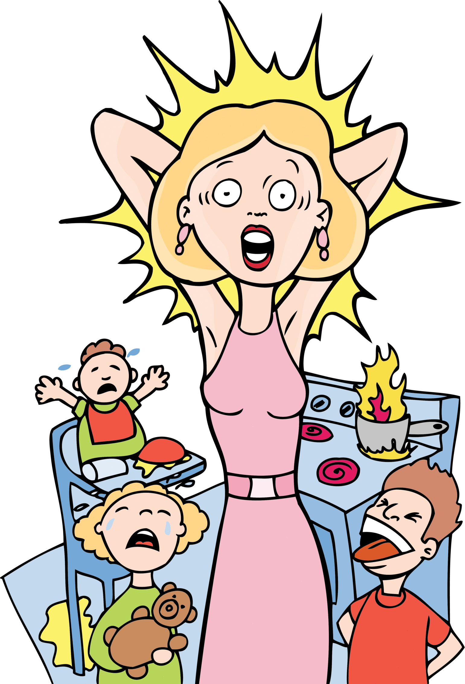 Clip Arts Related To : mom and baby cartoon png. view all cartoon-mom-clipa...