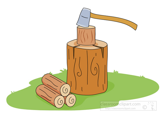 Cutting Wood Clipart 