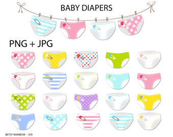 Baby clothes clipart 