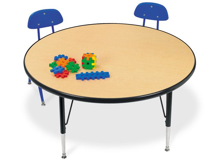circular kids table