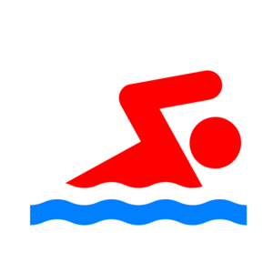 Girl Swimming Clip Art 