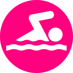 Swimmer girl swimming clipart free image 