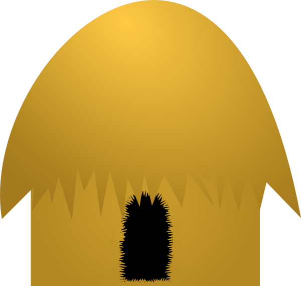 Tiki Hut Clipart 