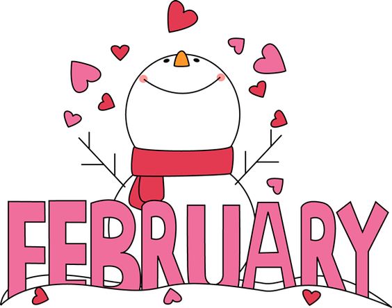 february banner clipart february clip art month of february 