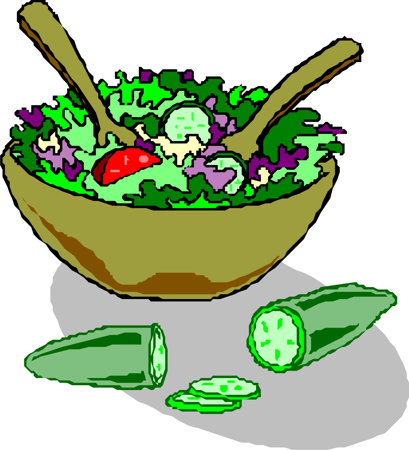 Salad bar clipart free image 3 