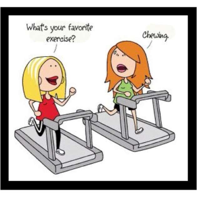 funny exercise clipart