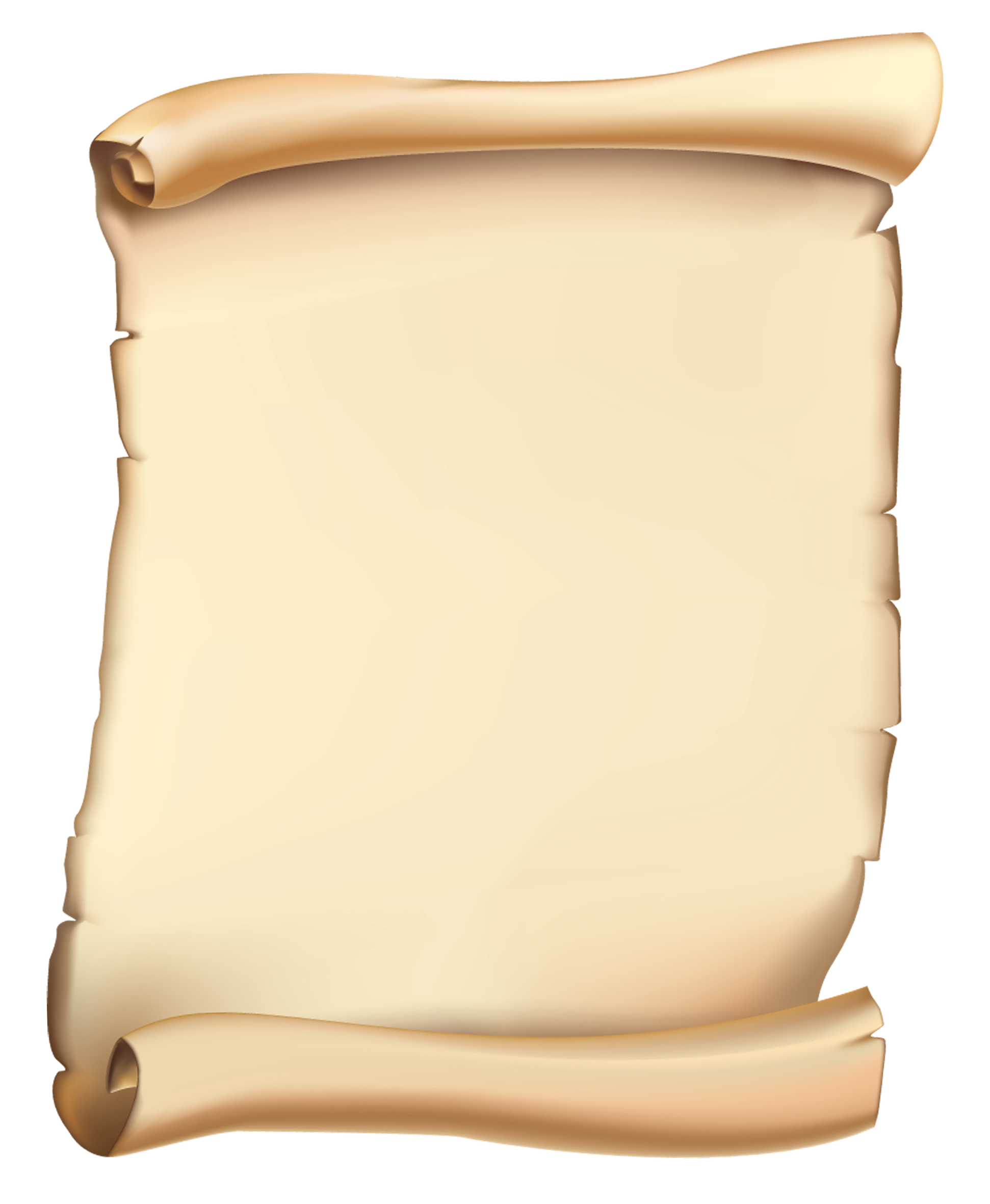Scroll PNG Clipart Image 