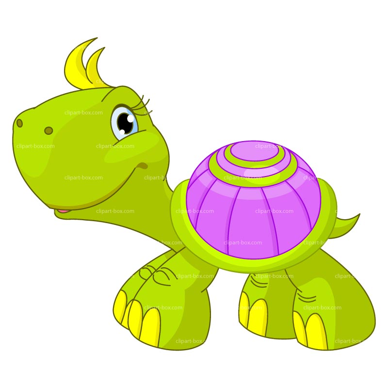 CLIPART FUNNY TURTLE 
