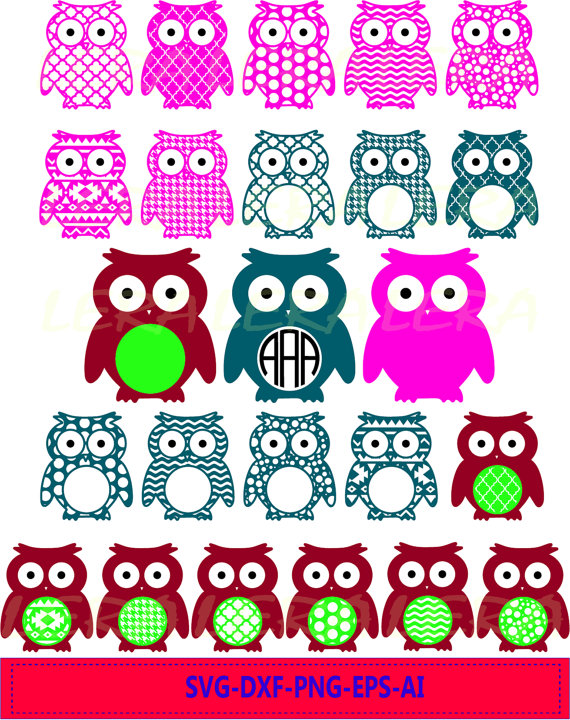 Free Monogram Owl Cliparts, Download Free Monogram Owl Cliparts png