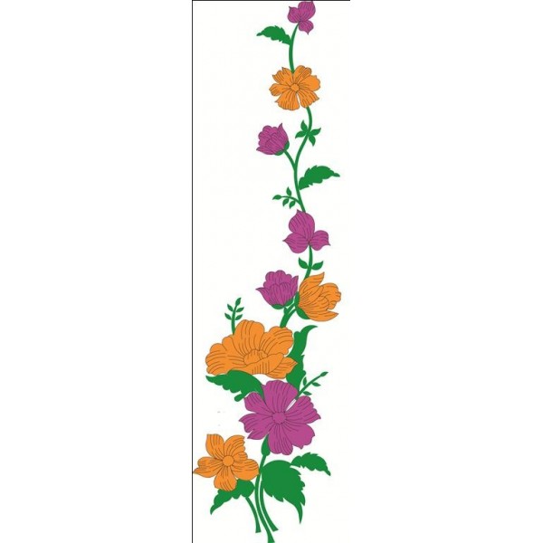 Large Floral Flower Clipart 26 