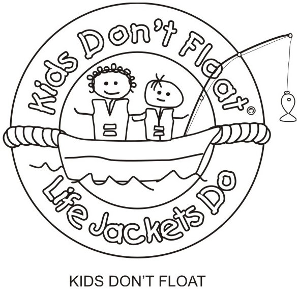 Kids safety clipart black and white 
