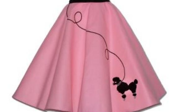 Cute Poodle Skirt Clip Art 