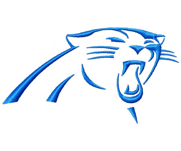 Carolina Panthers logos machine embroidery design for instant download 
