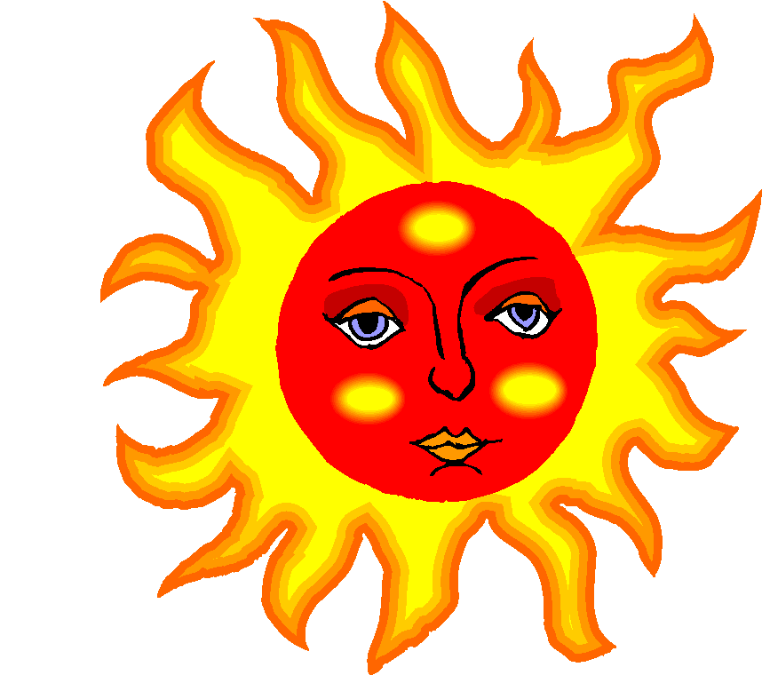 Sun Cartoon Image 