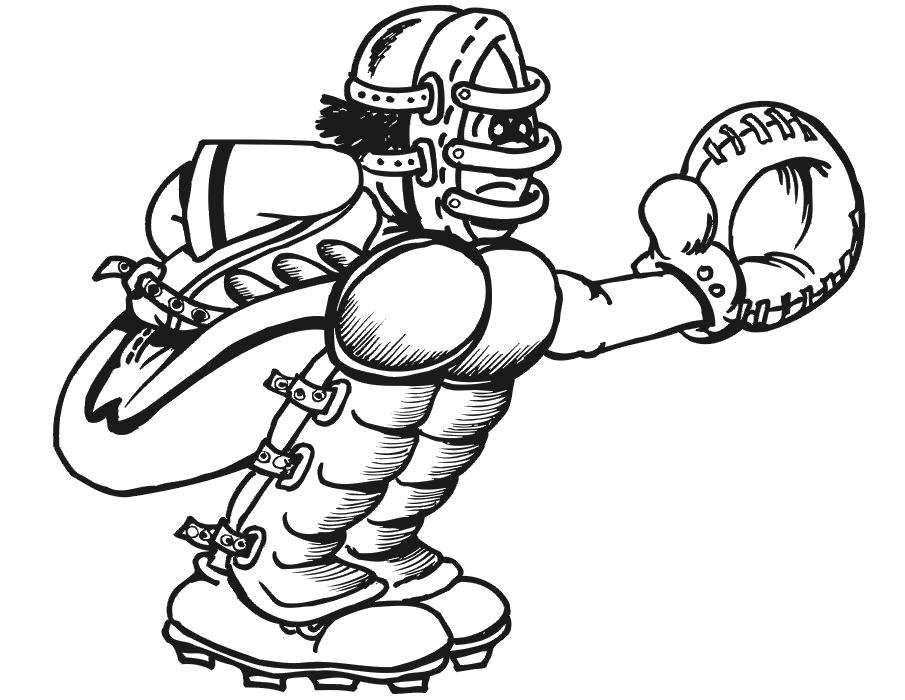 Featured image of post Easy Softball Catcher Drawings This is partly because the entire game is in front of them